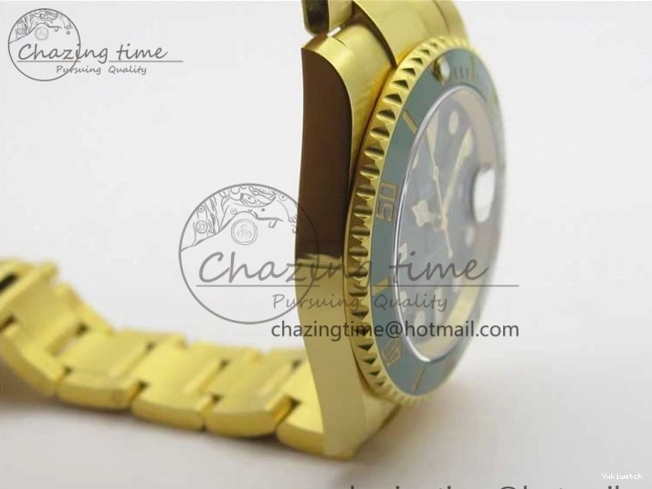 Wrapped YG 116610 Wrapped A2836 Edition ROF Submariner LV YG Green Bracelet on Best Dial 0422